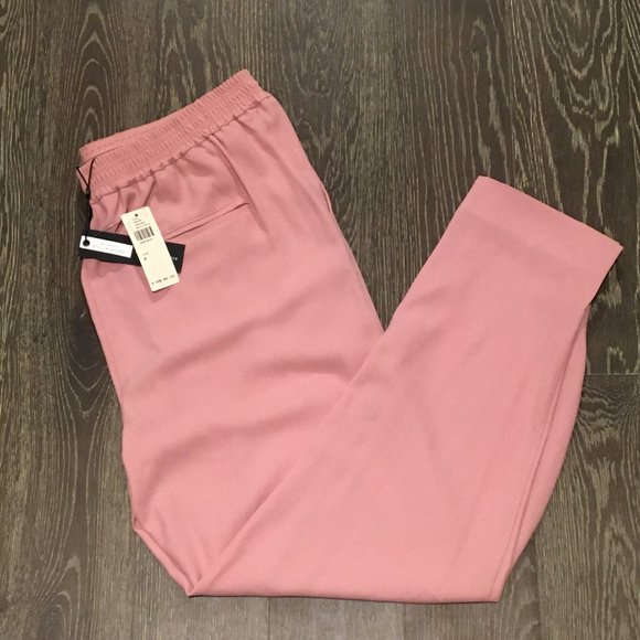 Anthropologie Essential Crepe Pants - Pink Sz. S - Picture 5 of 6